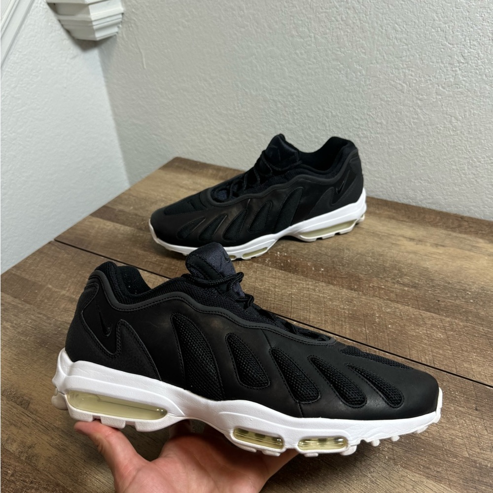 SAMPLE Nike Air Max 96 XX‎ 870165-002 Black 20th Anniversary Edition Size 12